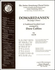 Domaredansen SATB choral sheet music cover Thumbnail